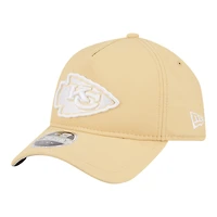 Men's New Era  Tan Kansas City Chiefs Apex 9FORTY Adjustable Hat