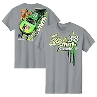 Men's Front Row Motorsports Graphite Zane Smith Benebone Car T-Shirt