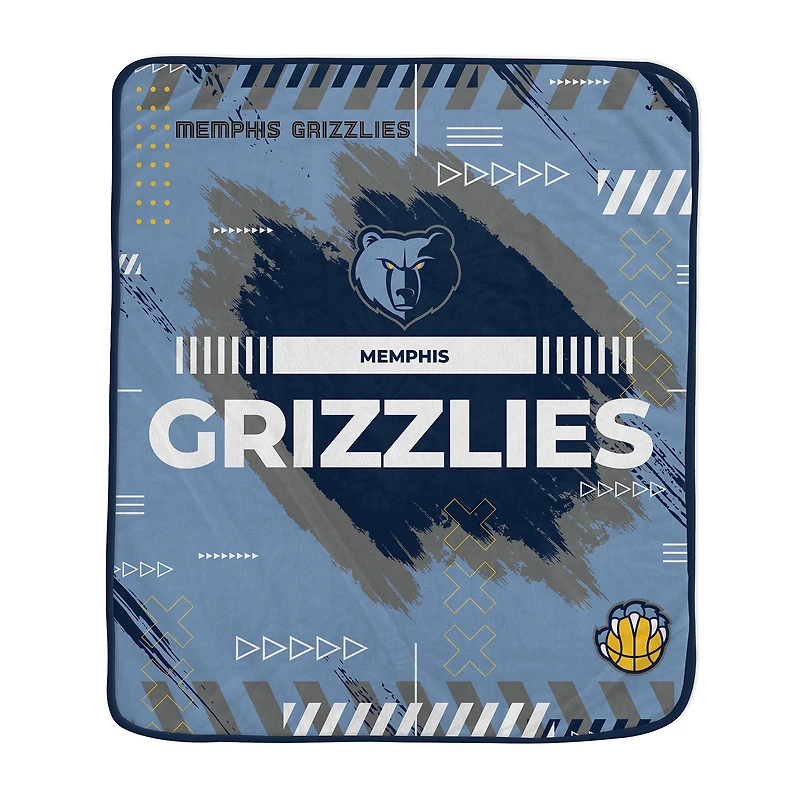 Pegasus Memphis Grizzlies 50" x 60" Game Tech Ultra Soft Blanket
