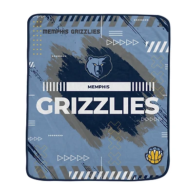 Pegasus Memphis Grizzlies 50" x 60" Game Tech Ultra Soft Blanket