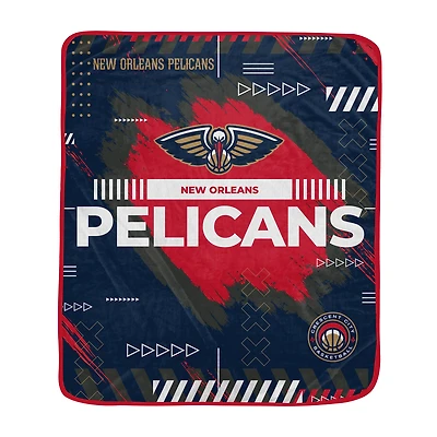 Pegasus New Orleans Pelicans 50" x 60" Game Tech Ultra Soft Blanket