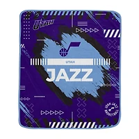 Pegasus Utah Jazz 50" x 60" Game Tech Ultra Soft Blanket