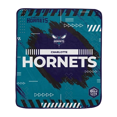 Pegasus Charlotte Hornets 50" x 60" Game Tech Ultra Soft Blanket