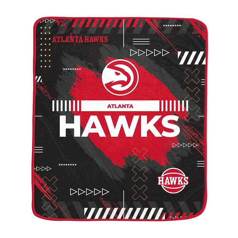 Pegasus Atlanta Hawks 50" x 60" Game Tech Ultra Soft Blanket