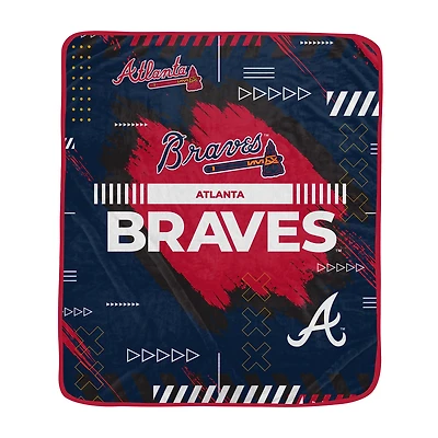 Pegasus Atlanta Braves 60" x 72" Game Tech Ultra Cozy Blanket