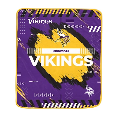 Pegasus Minnesota Vikings 60" x 72" Game Tech Ultra Cozy Blanket