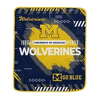 Pegasus Michigan Wolverines 60" x 72" Game Tech Ultra Cozy Blanket