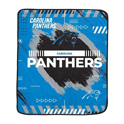Pegasus Carolina Panthers 60" x 72" Game Tech Ultra Cozy Blanket