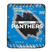 Pegasus Carolina Panthers 60" x 72" Game Tech Ultra Cozy Blanket