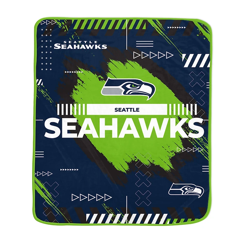 Pegasus Seattle Seahawks 60" x 72" Game Tech Ultra Cozy Blanket