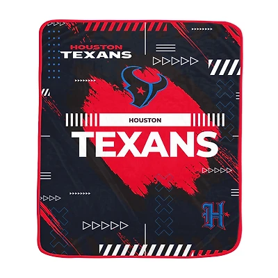 Pegasus Houston Texans 60" x 72" Game Tech Ultra Cozy Blanket