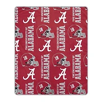 Pegasus Alabama Crimson Tide 50" x 60" Homefield Stacked Logos Ultra Soft Blanket