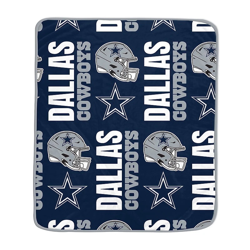 Pegasus Dallas Cowboys 50" x 60" Homefield Stacked Logos Ultra Soft Blanket