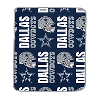 Pegasus Dallas Cowboys 50" x 60" Homefield Stacked Logos Ultra Soft Blanket