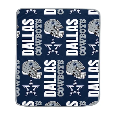 Pegasus Dallas Cowboys 50" x 60" Homefield Stacked Logos Ultra Soft Blanket