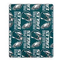 Pegasus Philadelphia Eagles 50" x 60" Homefield Stacked Logos Ultra Soft Blanket