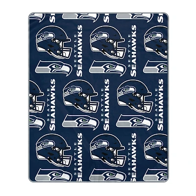 Pegasus Seattle Seahawks 50" x 60" Homefield Stacked Logos Ultra Soft Blanket