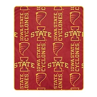 Pegasus Iowa State Cyclones 50" x 60" Homefield Stacked Logos Ultra Soft Blanket