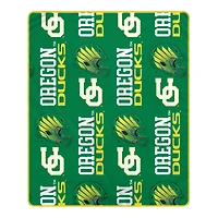 Pegasus Oregon Ducks 50" x 60" Homefield Stacked Logos Ultra Soft Blanket