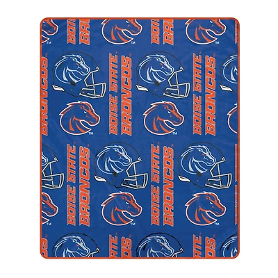 Pegasus Boise State Broncos 50" x 60" Homefield Stacked Logos Ultra Soft Blanket