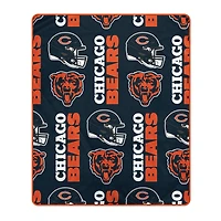 Pegasus Chicago Bears 50" x 60" Homefield Stacked Logos Ultra Soft Blanket