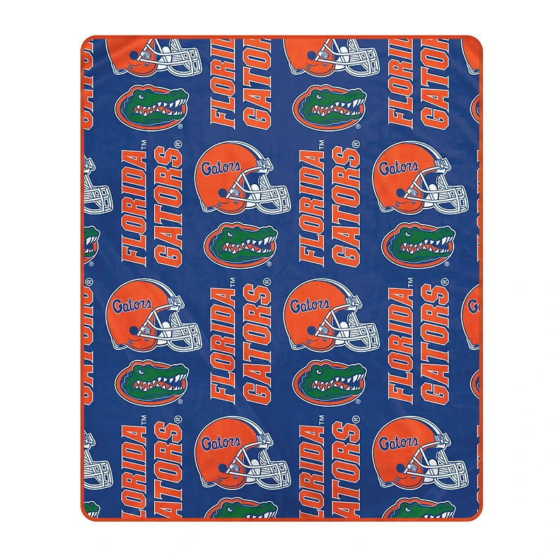 Pegasus Florida Gators 50" x 60" Homefield Stacked Logos Ultra Soft Blanket