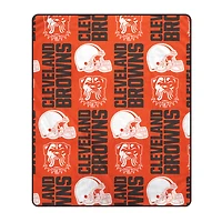 Pegasus Cleveland Browns 50" x 60" Homefield Stacked Logos Ultra Soft Blanket