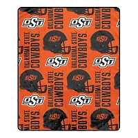 Pegasus Oklahoma State Cowboys 50" x 60" Homefield Stacked Logos Ultra Soft Blanket