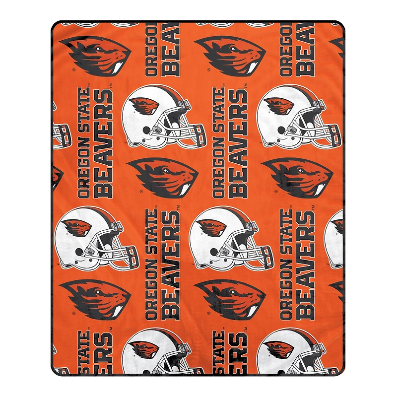 Pegasus Oregon State Beavers 50" x 60" Homefield Stacked Logos Ultra Soft Blanket