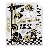 Pegasus Colorado Buffaloes 60" x 70" Loco Fan Ultra Cozy Sherpa Blanket
