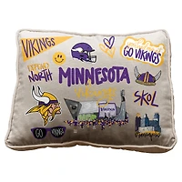 Pegasus Minnesota Vikings 19" Loco Fan Canvas Décor Pillow