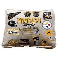 Pegasus Pittsburgh Steelers 19" Loco Fan Canvas Décor Pillow