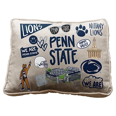 Pegasus Penn State Nittany Lions 19" Loco Fan Canvas Décor Pillow