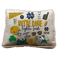 Pegasus Notre Dame Fighting Irish 19" Loco Fan Canvas Décor Pillow