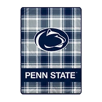 Pegasus Penn State Nittany Lions 66" x 95" Oversized Plaid FAN-mily Ultra Cozy Blanket