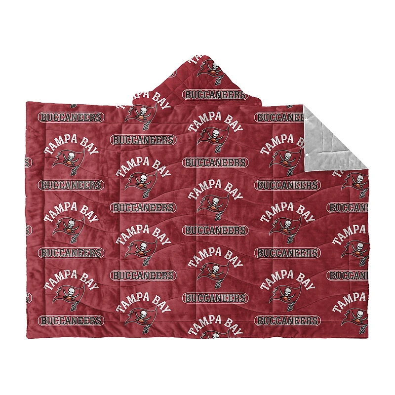 Pegasus Tampa Bay Buccaneers 54" x 72" Repeat Logo Outdoor Wearable Blanket