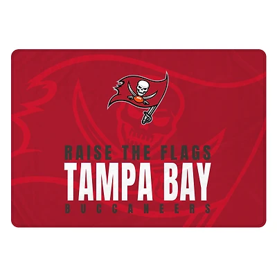 Pegasus Tampa Bay Buccaneers 60" x 90" Oversized Slogan Fade Ultra Cozy FAN-mily Blanket