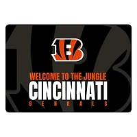 Pegasus Cincinnati Bengals 60" x 90" Oversized Slogan Fade Ultra Cozy FAN-mily Blanket