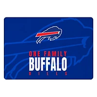 Pegasus Buffalo Bills 60" x 90" Oversized Slogan Fade Ultra Cozy FAN-mily Blanket