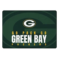 Pegasus Green Bay Packers 60" x 90" Oversized Slogan Fade Ultra Cozy FAN-mily Blanket
