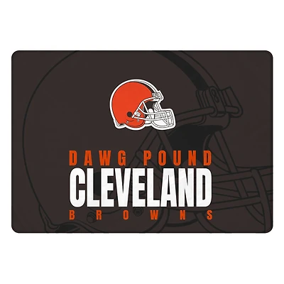 Pegasus Cleveland Browns 60" x 90" Oversized Slogan Fade Ultra Cozy FAN-mily Blanket