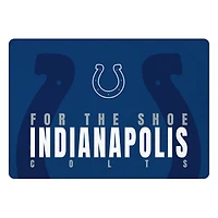 Pegasus Indianapolis Colts 60" x 90" Oversized Slogan Fade Ultra Cozy FAN-mily Blanket