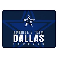 Pegasus Dallas Cowboys 60" x 90" Oversized Slogan Fade Ultra Cozy FAN-mily Blanket
