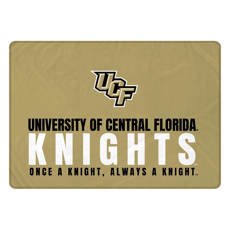 Pegasus UCF Knights 60" x 90" Oversized Slogan Fade Ultra Cozy FAN-mily Blanket