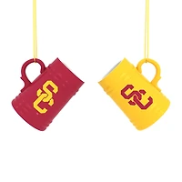 USC Trojans Two-Pack 3" Mini Stein Ornament Set