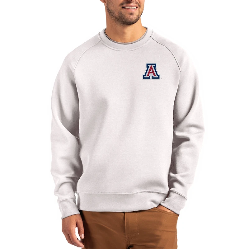 Men's Cutter & Buck Gray Arizona Wildcats Roam Recycled Pullover