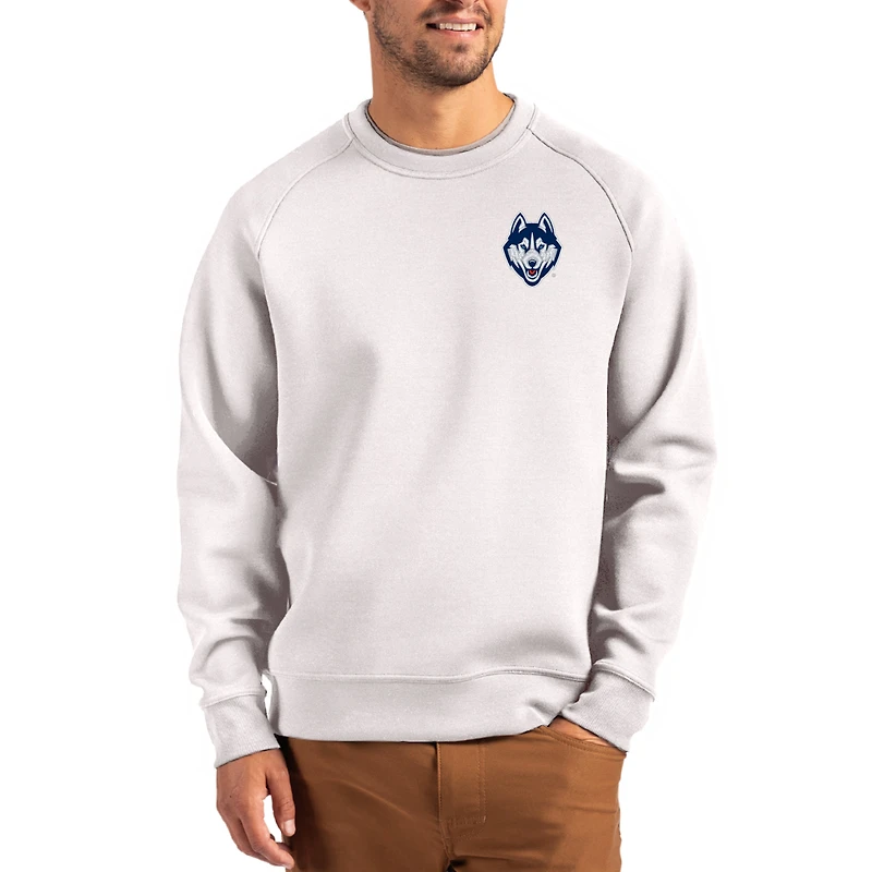 Men's Cutter & Buck Gray UConn Huskies Roam Recycled Pullover