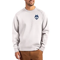 Men's Cutter & Buck Gray UConn Huskies Roam Recycled Pullover