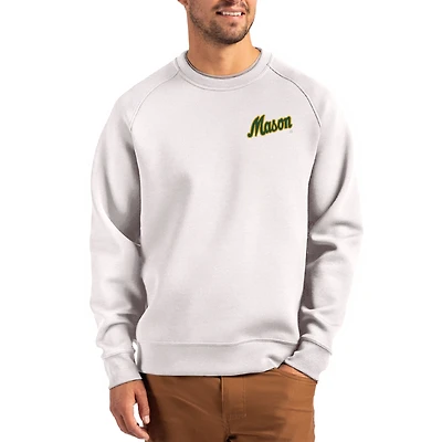 Men's Cutter & Buck Gray George Mason Patriots Roam Recycled Pullover