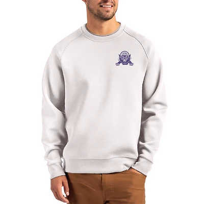 Men's Cutter & Buck Gray Northwestern Wildcats Roam Recycled Pullover